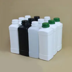 500ML 1000ML Square plastic bottle for Cosmetic Packaging food grade empty lotion plastic container paint Refillable Bottles 500ML 1000ML Square plastic bottle for Cosmetic Packaging food grade empty lotion plastic container paint Refillable Bottles