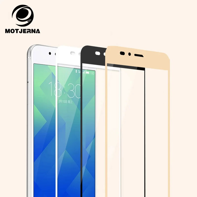 

Motjerna Full Cover Tempered Glass For Meizu 15 M3 M3S M5 Note M5S M5C M5 M6 Pro 7 Plus Pro 6 Screen Protector Protective Film
