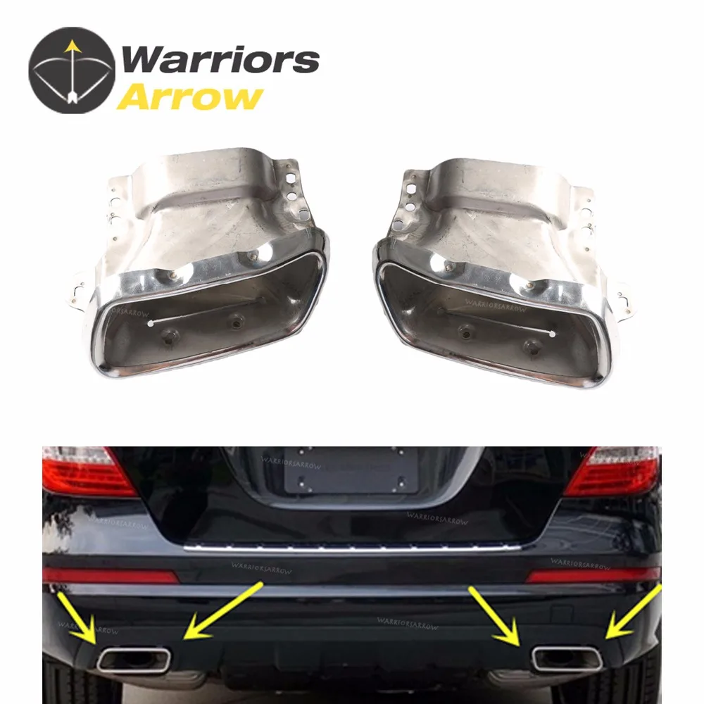 2214901527 2214901627 для Mercedes Benz W222 GL550 2010 2011 2012 пара L + R выхлопная система Хвостовая труба