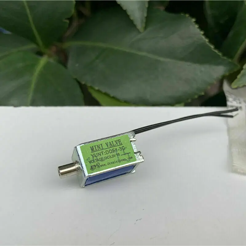 

DC 3.3V Micro Mini Electric Solenoid Valve Air Valve Exhaust Flow Control Valve for Blood Monitor Electronic Sphygmomanometer