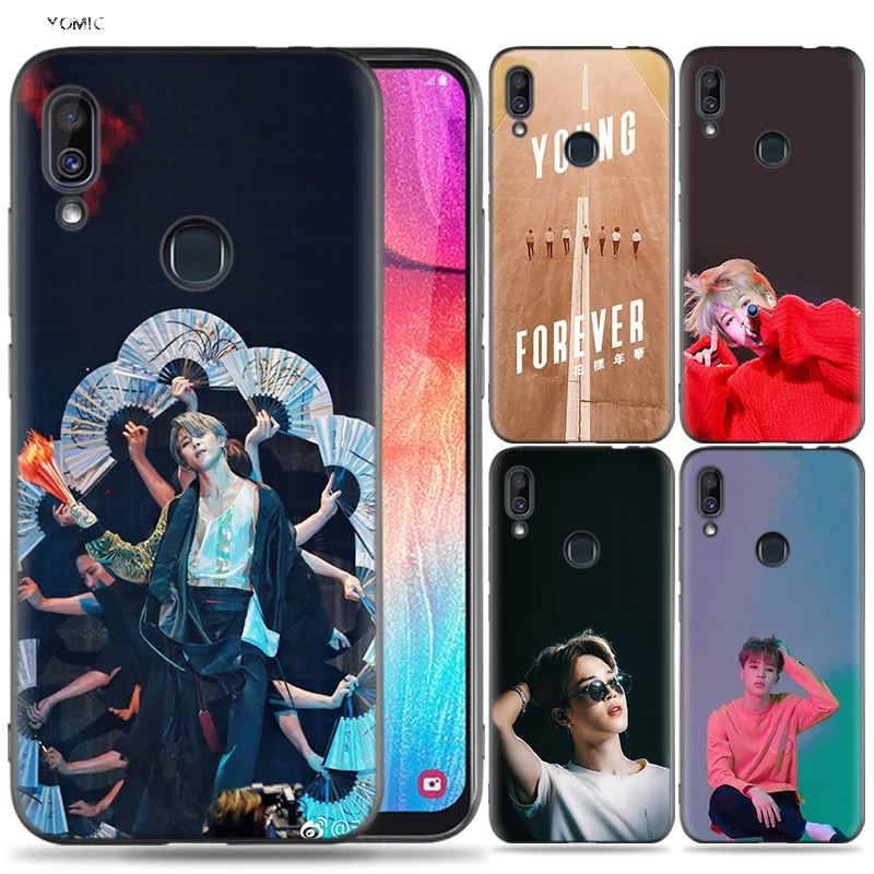 

Silicone Case for Samsung Galaxy A30 A50 A10 A20 A70 A40 M10 M20 M30 A6 A8 J4 J6 J8 Plus A7 A9 2018 Jimin Bangtan Kpop