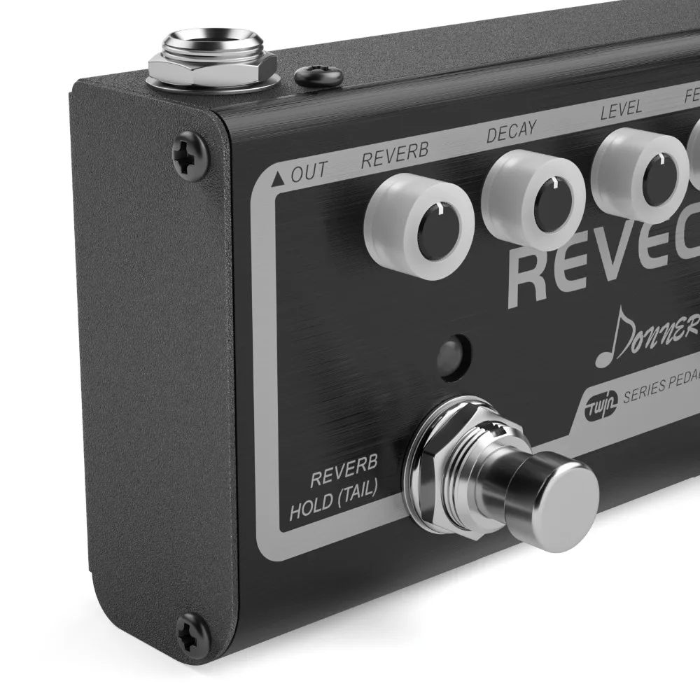 Donner 2 in 1 Delay Reverb Guitar Effects Pedal Revecho Tap Tempo Control Electic Guitar Pedal Accessories True Bypass New Donner 2 in 1 Delay Reverb Guitar Effects Pedal Revecho Tap Tempo Control Electic Guitar Pedal Accessories True Bypass New