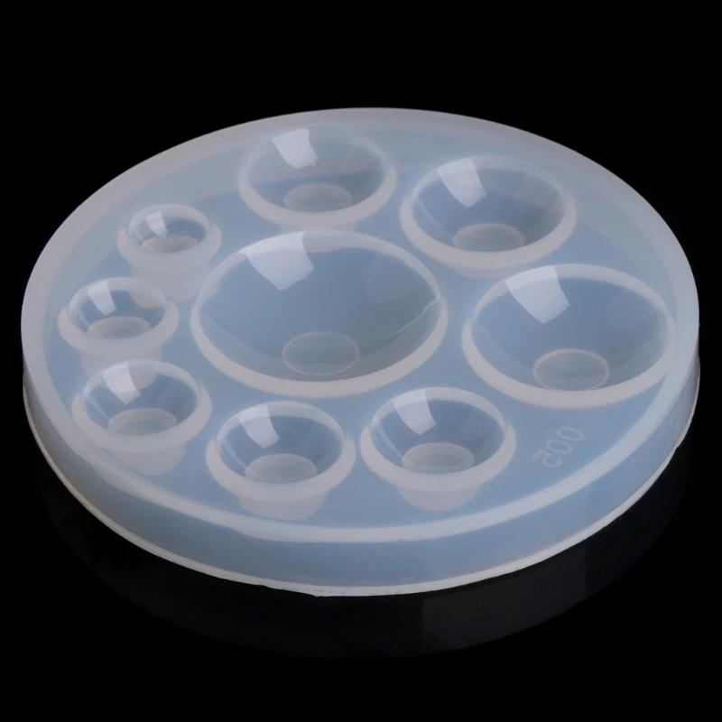 

New 1PC Round Silicone Resin Mold DIY Jewelry Pendant Making Tool Mould Handmade Craft