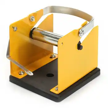

1Pc Tin solder wire rack line frame line seat all metal plastic tin wire welding wire bracket holder