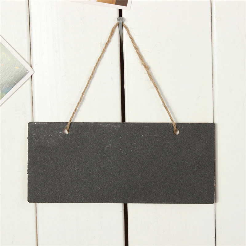 

Mini Wooden Blackboard Chalkboard With Hang String Memo Message Sign Events Party Supplies Favors Party Design Decorative Crafts
