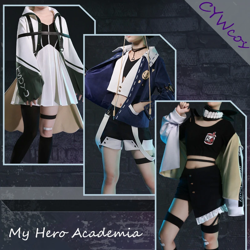 My Hero Academy химико Тога Asui Tsuyu Jirou Kyouka косплей костюм маленький герой модная одежда костюмы на Хэллоуин повседневные Костюмы