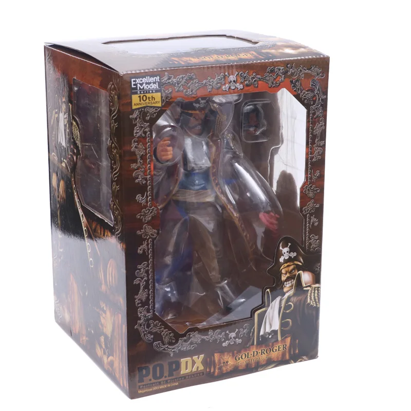 One Piece Gold Roger Gol D пиратский король MH DX аниме фигурка из ПВХ Ace отца пиратов