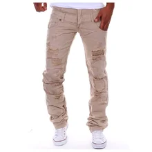 Весна и лето,, новая Корейская версия, мужские Модные брюки с тонкой талией