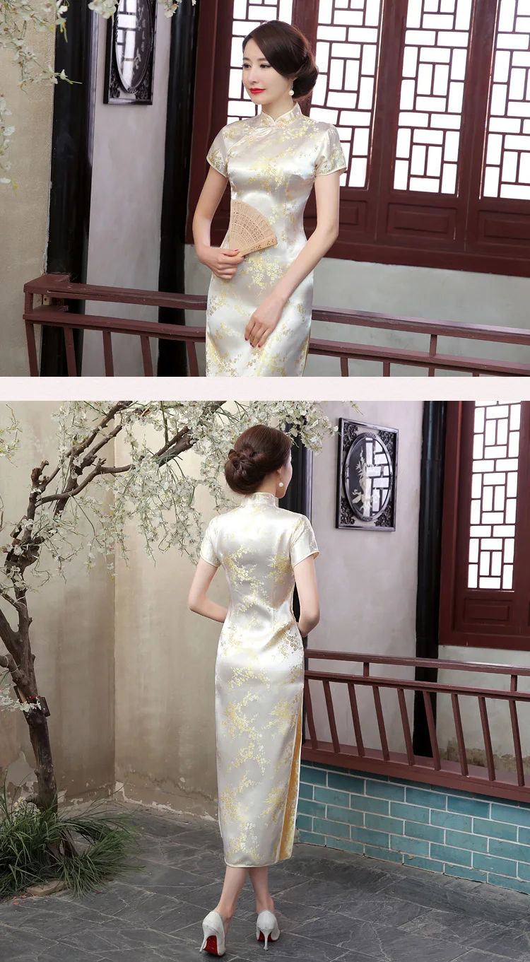 Vintage Chinese Traditional Dress Women Cheap and Big size Long Slim Cheongsam Qipao 6XL Red Bride Wedding Dress Formal Dress
