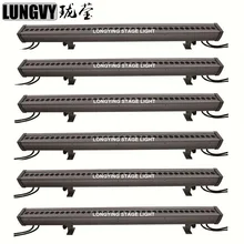 Партиями по 6 шт./лот 36x3 w dmx светодиодная моющаяся бар светодиодный наружный Омыватель стены прожекторы IP65