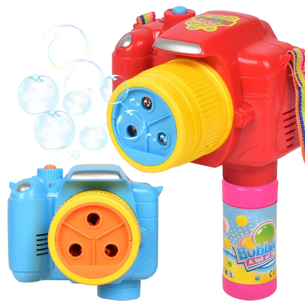 Buy Baby Cartoon Electric Large Camera Bubble LED