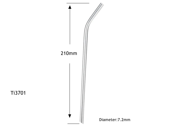 Keith титановая соломинка для питья изгиб и прямые Семейные соломинки для питья экологически чистые пищевые соломинки с 1 чистой щеткой