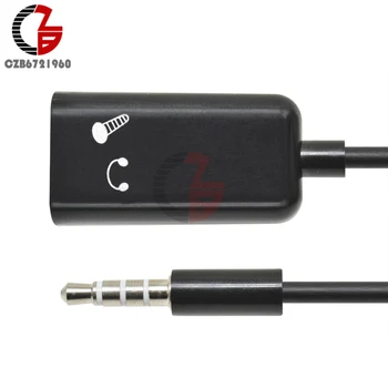 

2 in 1 3.5mm Splitter Stereo Audio Cable Adapter Connector Male to Headphone Headset + Microphone Mic for PC Laptop