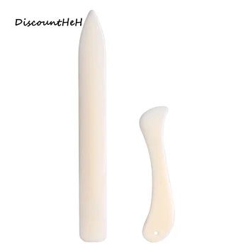 

2pcs/set Paper Creaser Set Crafts Edge Side Slicker DIY Scrapbooking Card Making Photo Album Paper Folding Tool Letter Opener