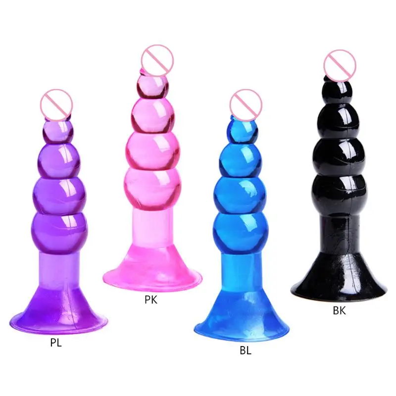 10 5x2 5cm 5 Balls Medical Silicone Anal Dilator font b Dildo b font Masturbator Beads