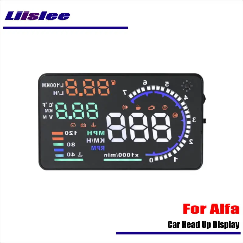 Автомобильный проектор на лобовое стекло для Alfa Romeo 147/159/Mito/Giulia/Stelvio 2010 2020|up display|head