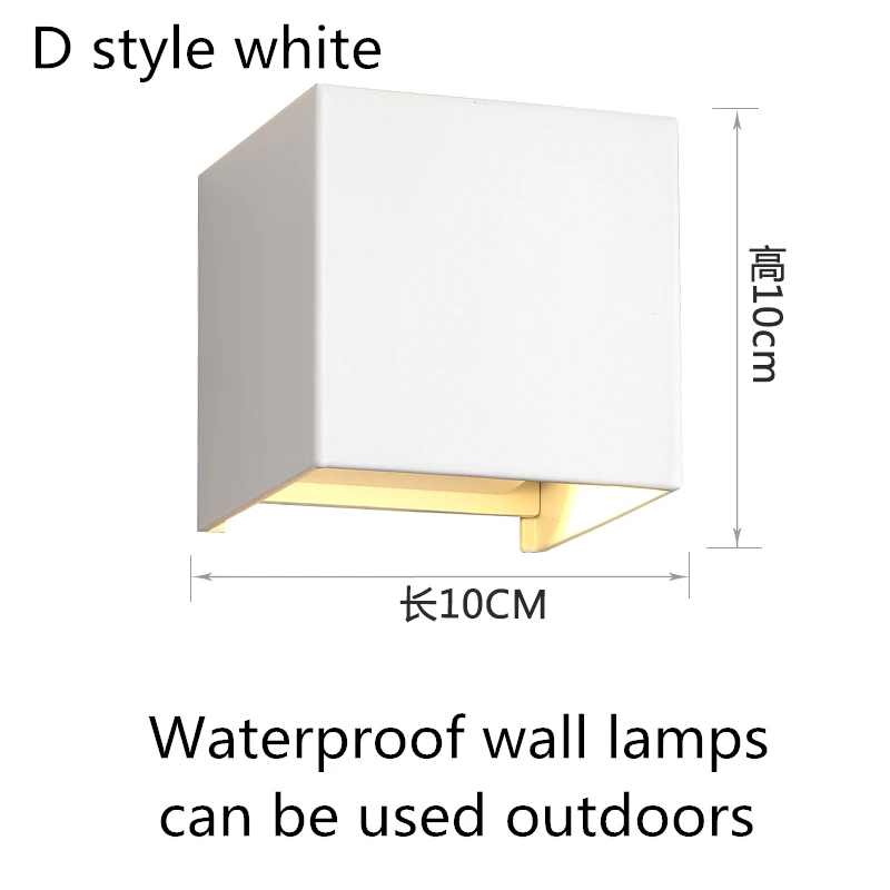 Настенный светильник светодиодный водонепроницаемый|wall light|wall lamp nordicsimple wall |