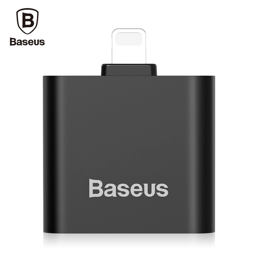 imágenes para Original de Baseus L39 1.5A Dual de 8 Pines Adaptador de Audio para el iphone 7/7 Plus iOS 10.0 a 10.3 Sistemas de Control Remoto y Micrófono imágenes para Original de Baseus L39 1.5A Dual de 8 Pines Adaptador de Audio para el iphone 7/7 Plus iOS 10.0 a 10.3 Sistemas de Control Remoto y Micrófono