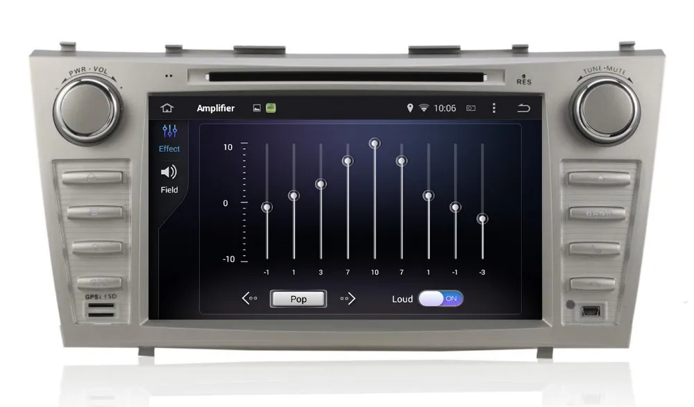 Top Octa Core HD 1024X600 Android 8.1 Car DVD Player For Toyota Camry 2007 2008 2009 2010 2011 GPS Navigation Radio BT Stereo system 9