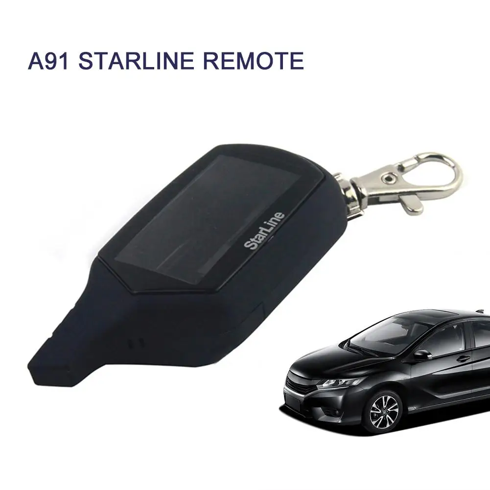 Starline A91 чехол для ключей для русской версии Starline A91 Lcd двусторонний пульт дистанционного управления автосигнализацией