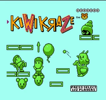

Kiwi Kraze Region Free 8 Bit Game Card For 72 Pin Video Game Player