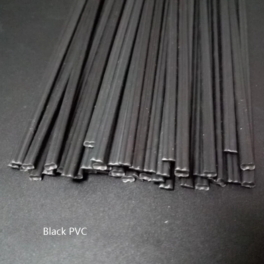 Пластиковый сварочный электрод PP PE ABS PVC пластиковые продукты черный белый