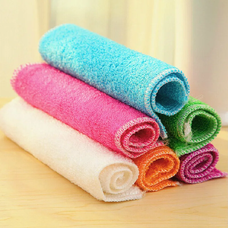 Durable Japanese Style Non stick Oil Cleaning Cloths Home Kitchen