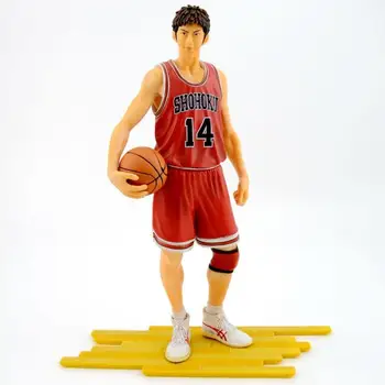 

Hot Inoue Takehiko Basketball Comic Anime Slam Dunk Shohoku Small Forward 14 # Mitsui Hisashi 25CM Action Figure Toys
