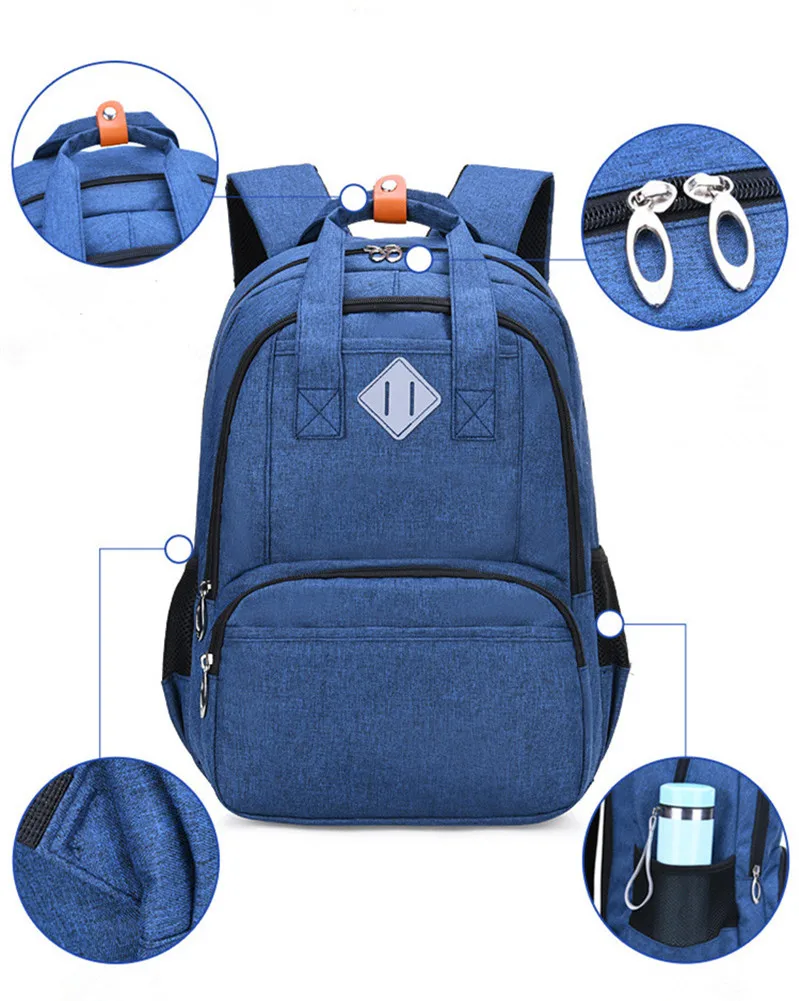 Детские школьные сумки для подростков мальчиков и девочек, школьный рюкзак для ноутбука большой емкости, водонепроницаемый ранец, Детская сумка для книг mochila