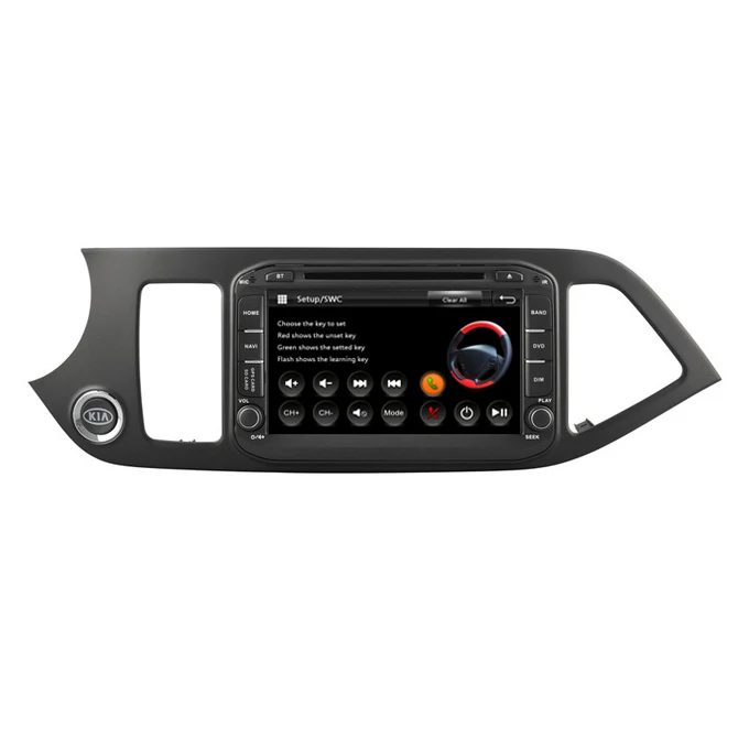 Cheap 7" Capacitive Touch Screen Special Car DVD for Kia Morning 2011-2016 & Kia Picanto 2011-2016 With OBD2 Mirror Link BT 3G WiFi 2