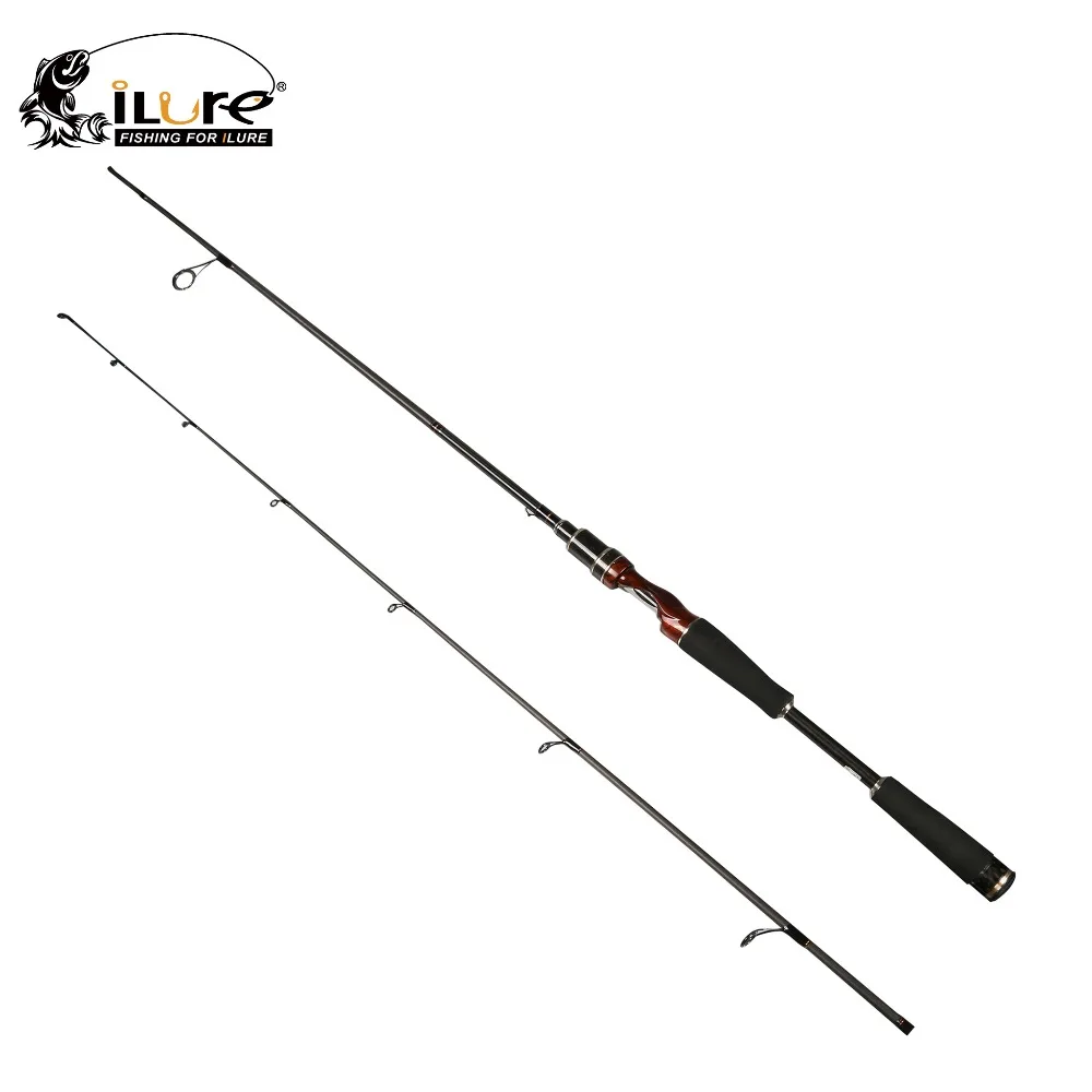 High Quality 30T Carbon Lure Fishing Rod Spinning 1.8m/2.1m/2.4m Action