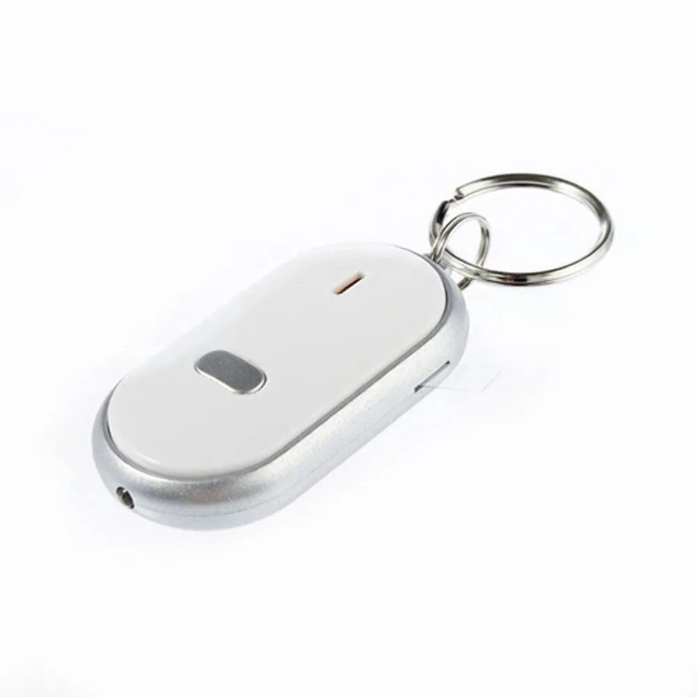 LED Smart Key Finder Sound Control Alarm Anti lost Tag Child Bag Pet Locator Find Keys Keychain Tracker Random Color