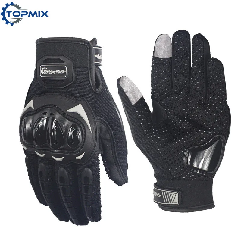 Screen Touch Motorcycle Gloves Black