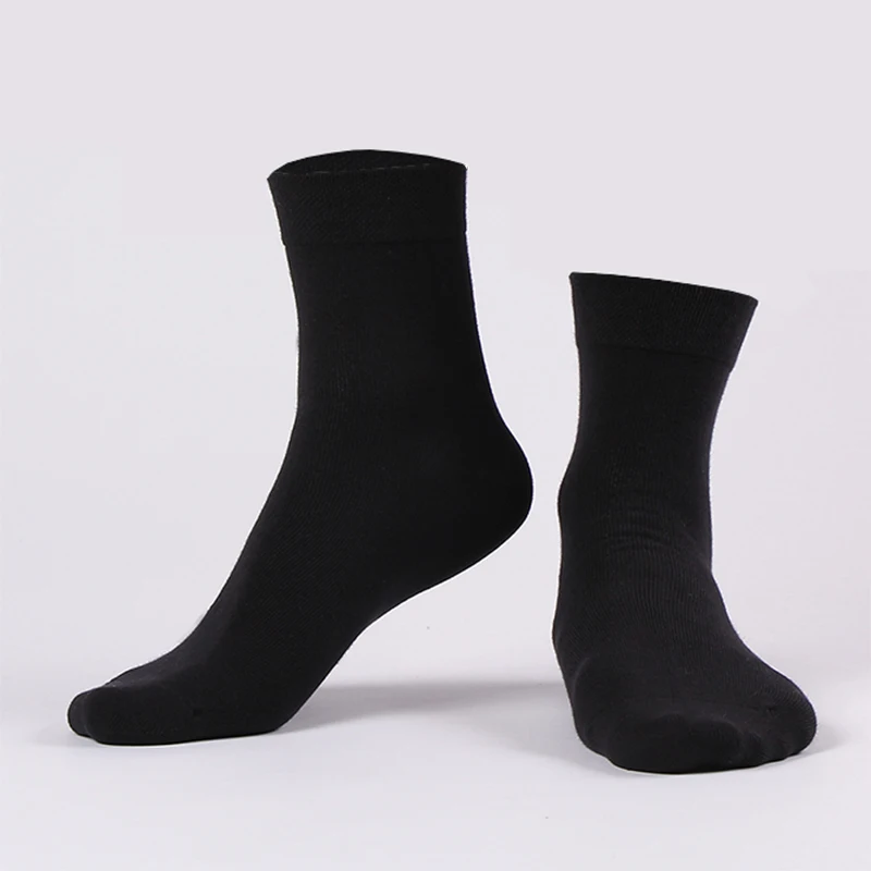 HSS 2018 Men's Cotton Socks New styles 10 Pairs / Lot Black Business Men Socks Breathable Autumn Winter for Male US size(7.5-12) - Image 4