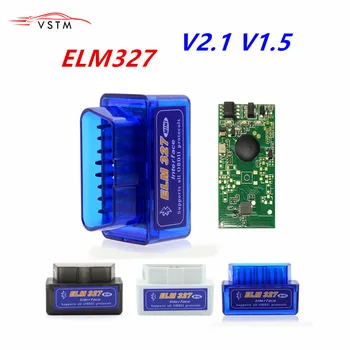 

Super Mini ELM327 Bluetooth OBD2 V2.1 V1.5 Auto Scanner OBDII Car ELM 327 Tester Diagnostic Tool for Android Windows Symbian