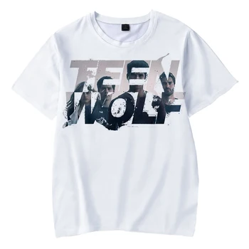 

Hot sale Teen Wolf Cute Kid's t shirt 3d Children's wear boys/girls Fashion t shirt Classic suspense Teen Wolf 3D print tees