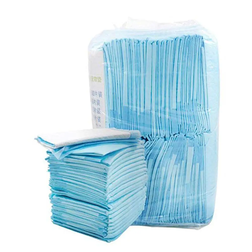 

100pcs/lot Disposable Thicken Water Absorbency Pet Dogs Diaper Sleeping Mat for Traning