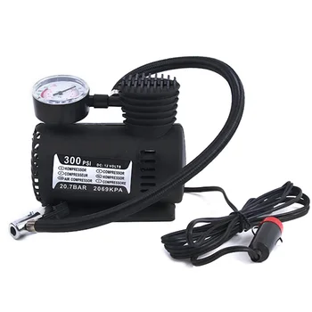 

Dropshiping 12V 300PSI Emergency Electric Air Compressor Kit for Ball Inflator Pump Football Basketball Balloon Swim Ring