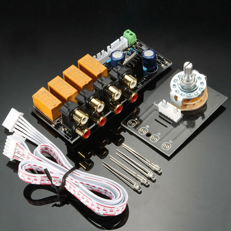 

MP3 module Audio module decodificador Input Signal Selector Signal Switching/Relay Board diy amplifier kit Board
