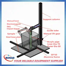 EN840 шаровой тест-прибор для санитарного барреля мусорного бака и мусорного бака