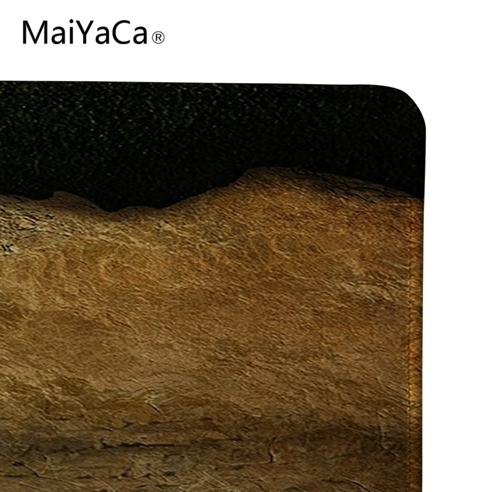 Maiyaca 30x60/70/80/90 см Размеры игровой Коврики для мыши мир Майки Ultimate природных резины геймер игра компьютерный стол pad