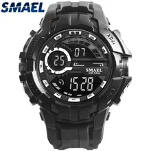 SMAEL модные повседневные спортивные мужские s часы лучший бренд класса люкс цифровые часы мужские спортивные военные водонепроницаемые часы Relogio Masculino