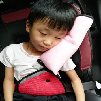

New Car Safety Seat Belt Padding Adjuster For Children Kids Baby Car Protection Safe Fit Soft Pad Mat Strap Cover Auto