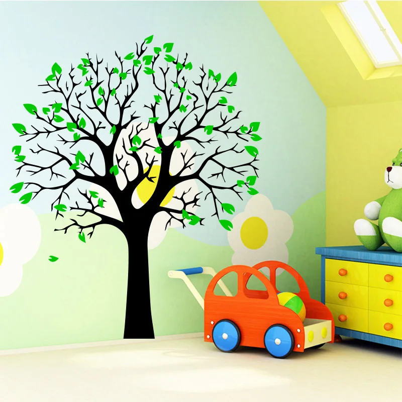 

Colourful DIY Tree Wall Sticker For children's bedroom decor Home Decoration For Wall Art Decal Room Decoration Accessories
