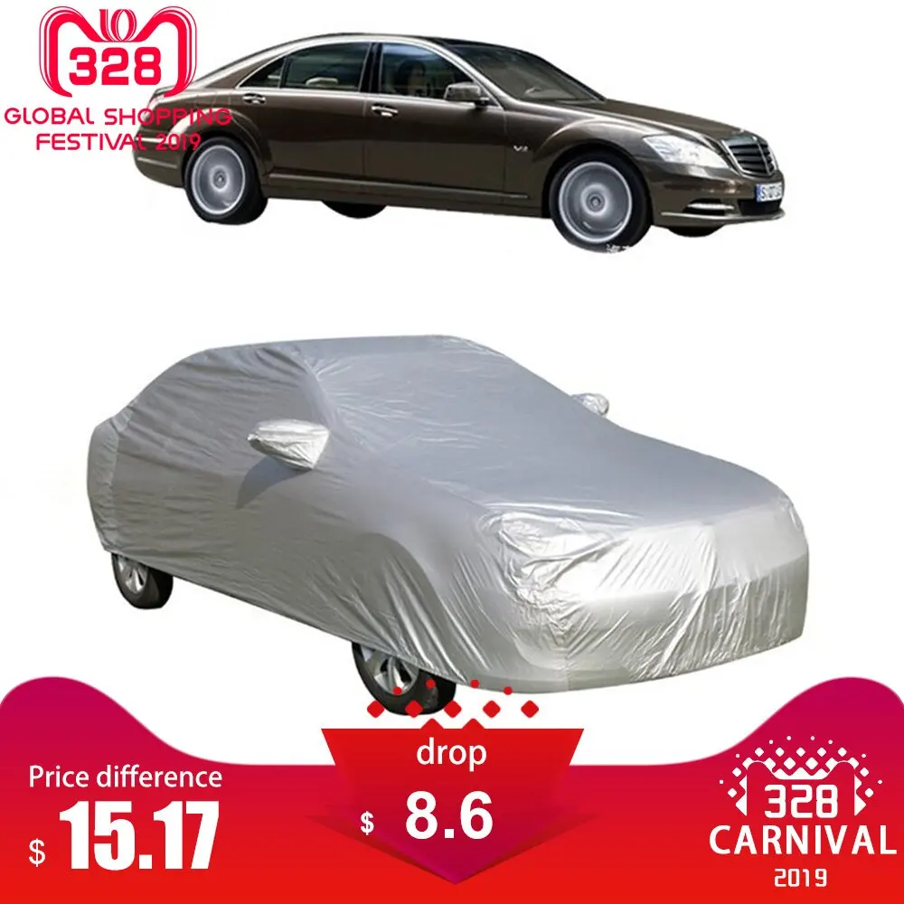 

Half Car Cover Front Window Shade Sun Shield Cushion Winter Snow Ice Frost Protector Suit for smart 451 453 fortwo forfour