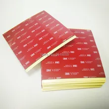 100 мм x 100 мм черный 3 М VHB 5952 сверхпрочный двухсторонний клейкий акриловый Поролоновый скотч