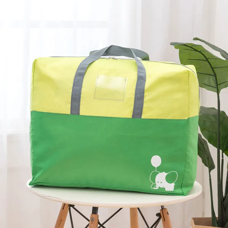 Light Candy Color Storage Bag For Quilt Luggage Portable Travel Closet