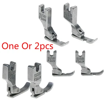 

One Or 2pcs Industrial Sewing Machine Flatcar Unilateral Presser Foot Steel-Sided Zipper Foot P36LN / P36N Presser Foot