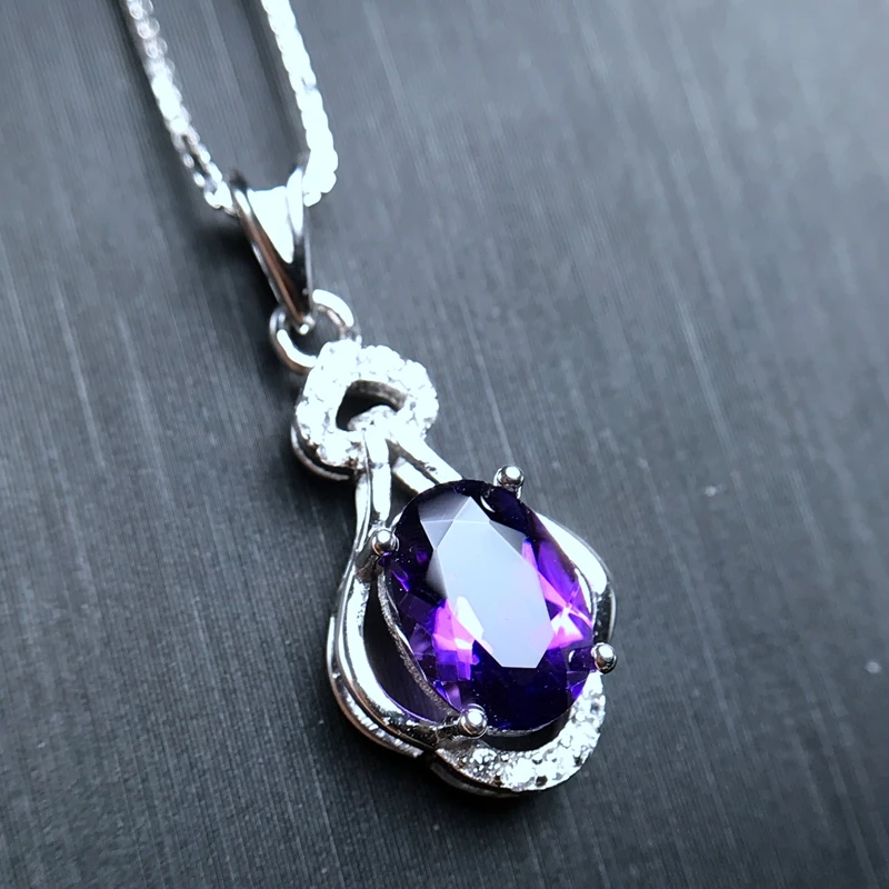 Любовь стиль красочные ожерелья 925 серебряные ювелирные изделия дизайн специальные продажи топаз 1.5ct