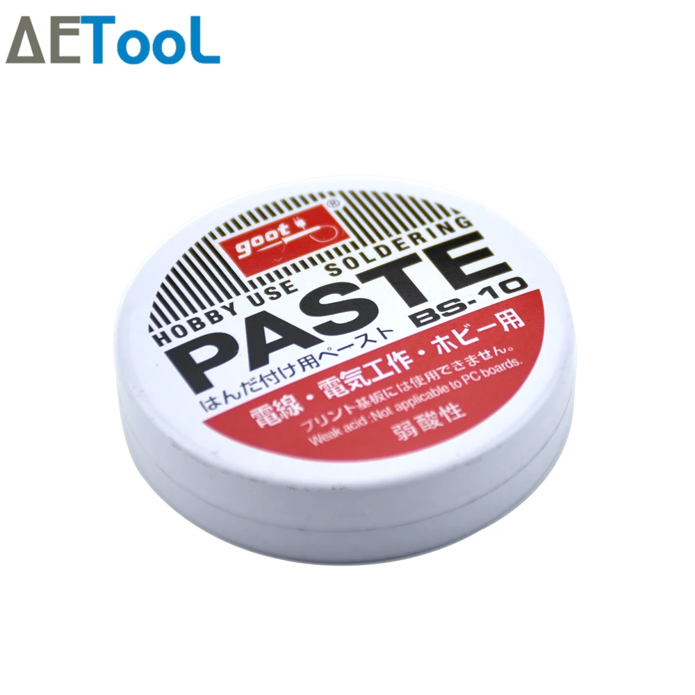 

AETool Weak Acid Solder Paste Mild Environmental Soldering Flux PCB IC Parts Welding Soldering Gel Tool for Metalworking